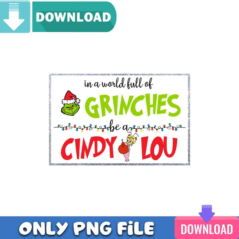 Grinch And Cindy Lou PNG Perfect Sublimation Design Download.jpg