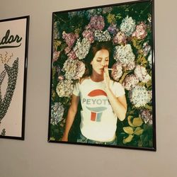 lana del rey poster, lana del rey vintage poster, ultraviolence album poster, lana del rey fan gift,lana del rey smoking