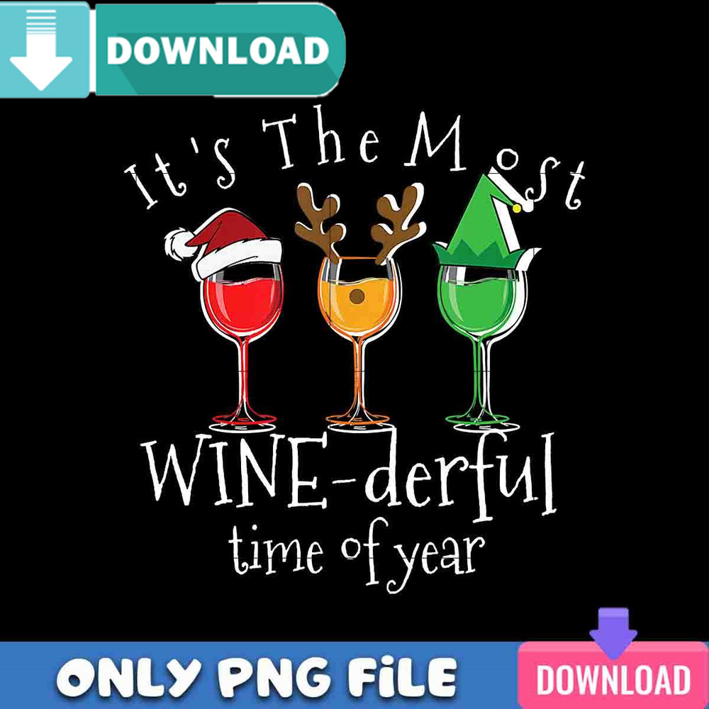 Winederful Christmas PNG Perfect Sublimation Design Download.jpg