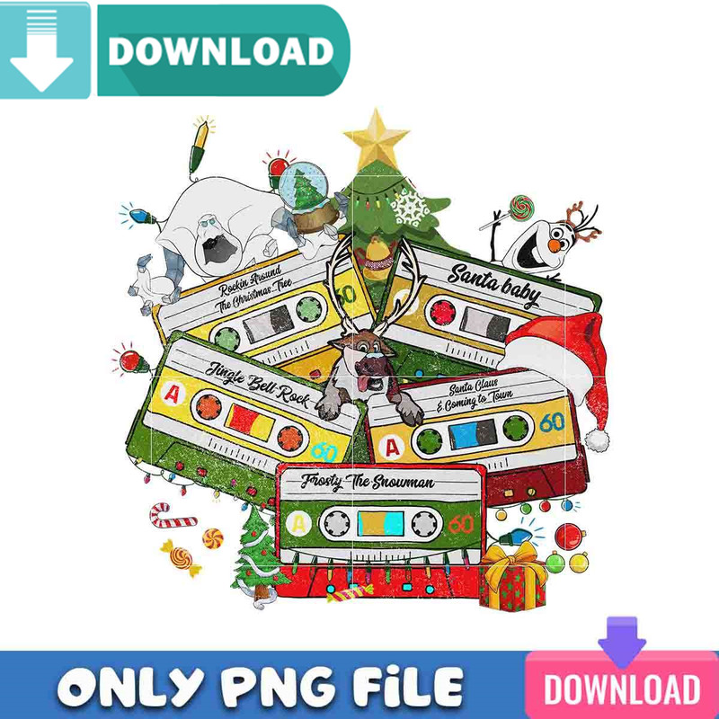 Christmas Tree Cassette PNG Perfect Files Design Download.jpg