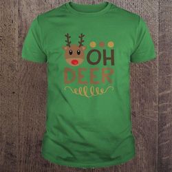 christmas oh deer simply southern tee t-shirt
