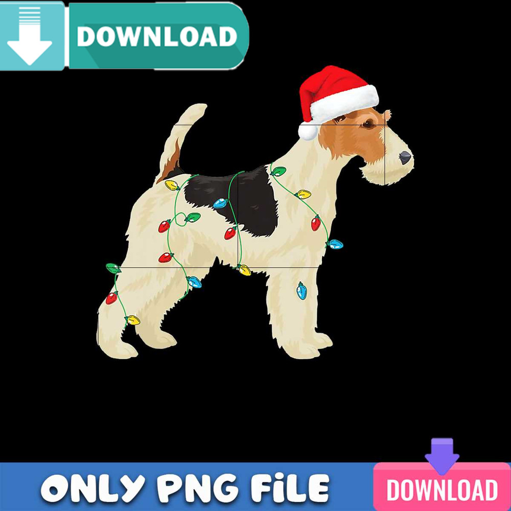 Wire Fox Terrier PNG Best Files Sublimation Design Download.jpg