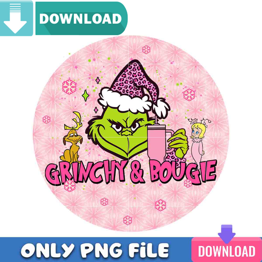 Grinchy Bougie Pink Png Best Files Design Download.jpg