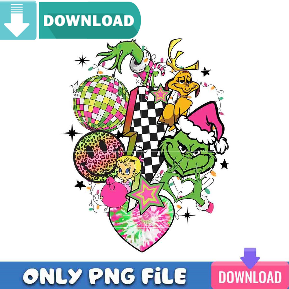 Grinchy Holiday Christmas Png Best Files Design Download.jpg