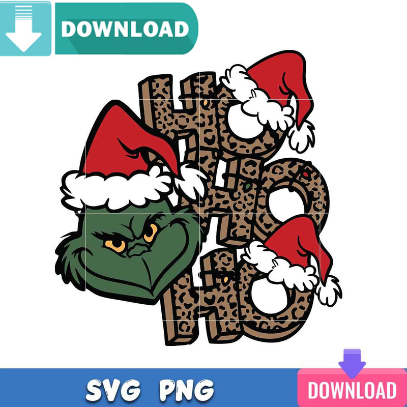 Ho Ho Grinch SVG Best Files for Cricut Svgtrending.jpg