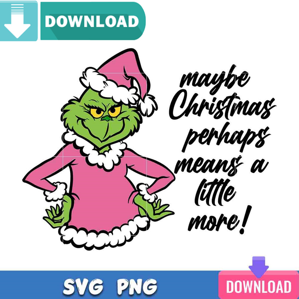 Maybe Christmas Perhaps Means A Little More SVG Perfect Files.jpg