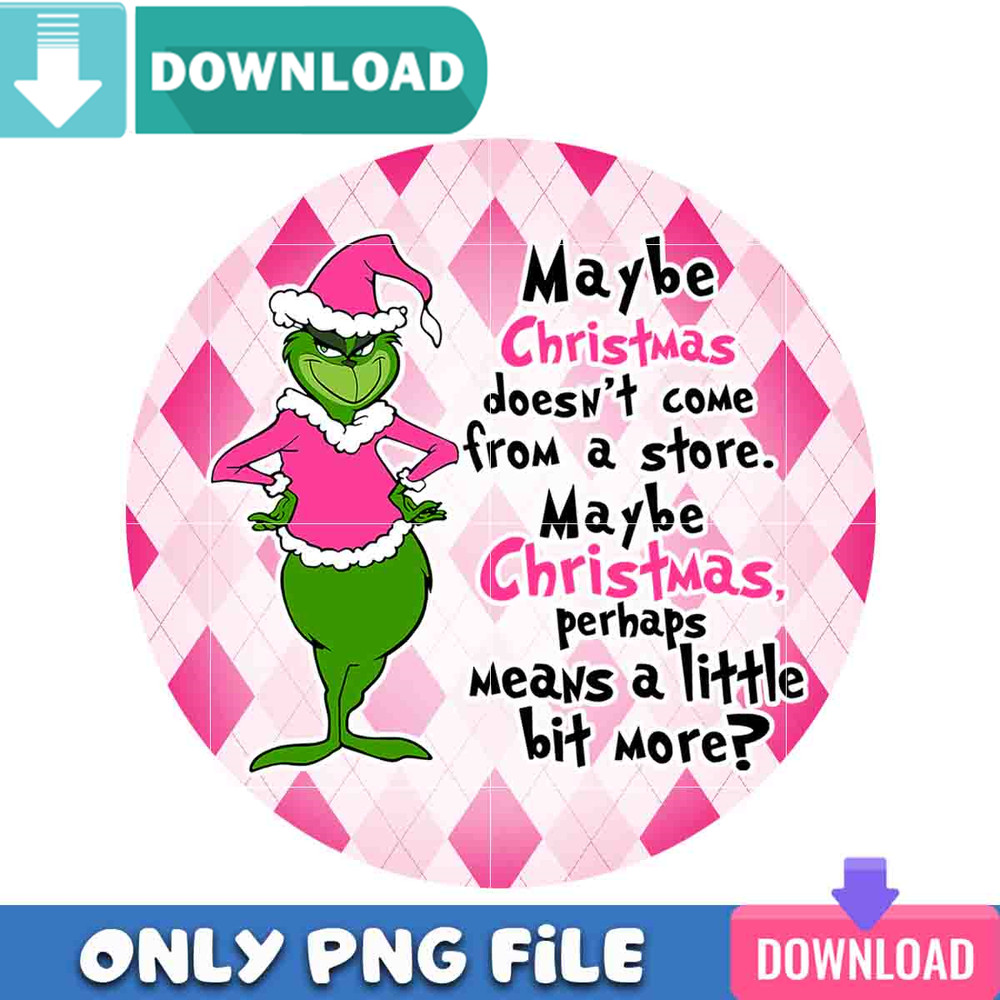 Pink Grinch Funny Quotes Png Best Files Design Download.jpg