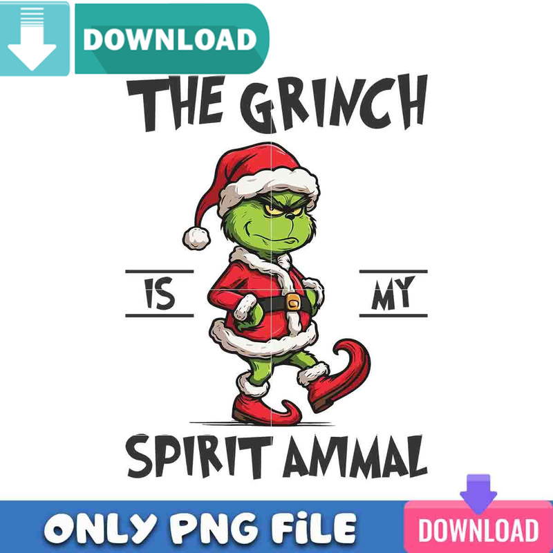 The Grinch In My Spirit Animal Png Best Files Design.jpg