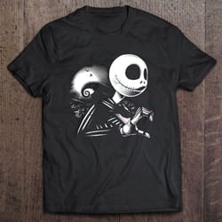 couple matching jack skellington tshirt