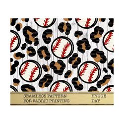 seamless baseball leopard png, sublimate download, digital paper, printable, animal print, cheetah, background, splash,