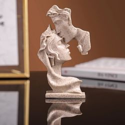 wedding Decor Gift home decor, Modern Living Room Decoration, Lovers Statue Mini Resin Crafts , eye caught object