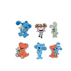 blues clues cute dog bundle svg, trending svg, blues clues svg, blues clues dog, nick jr svg, blues clues svg, blues clu