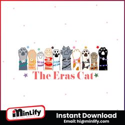 cute cat the eras cat christmas png sublimation design
