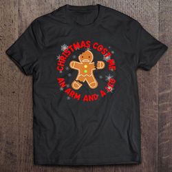 christmas cost me an arm and a leg gingerbread v-neck t-shirt