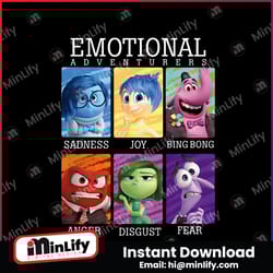 inside out emotional adventurers png download file