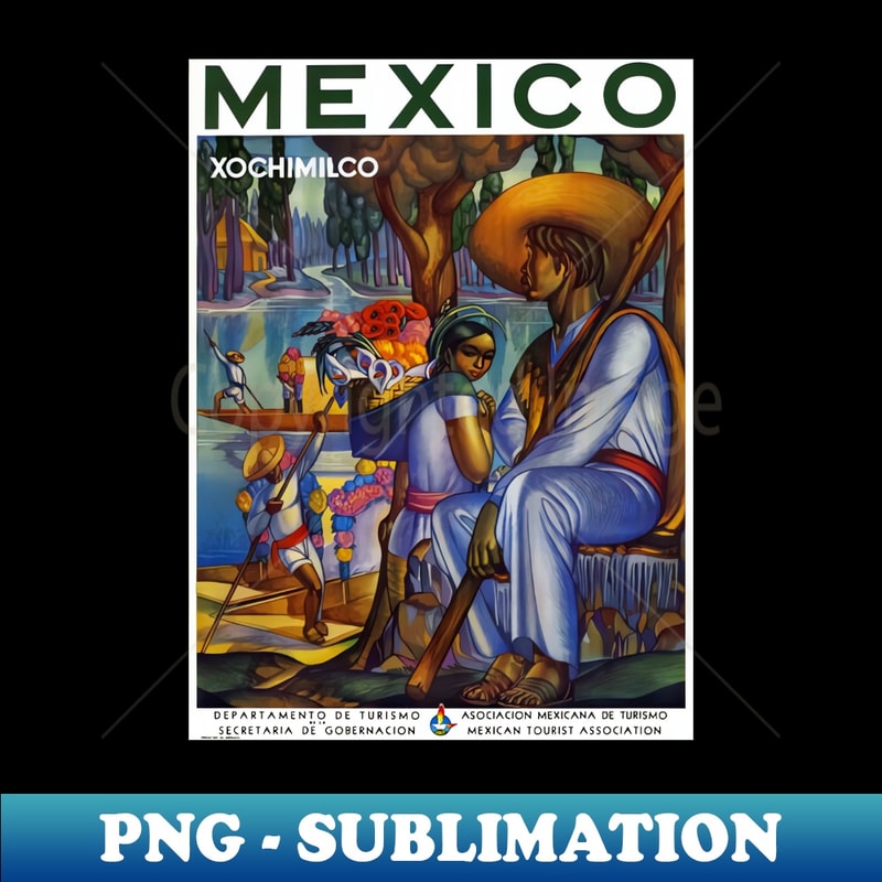 GX-20231110-3732_Bold and Bright Restored Vintage Mexico Travel Poster 8451.jpg