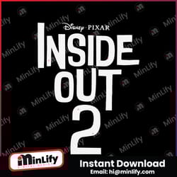 disney pixar inside out 2 cartoon svg digital cricut file