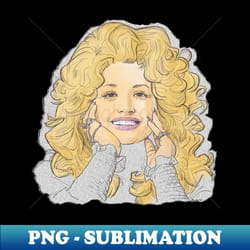 dolly parton tribute tee - stylish sublimation digital download - spice up your sublimation projects