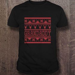 christmas ugly xmas sweater grandpapa tee shirt