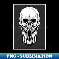 skulllove evil skull 010 - modern sublimation png file - bring your designs to life