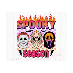 spooky season png, sublimation, digital download, halloween, spooky vibes,horror movie , trendy halloween,