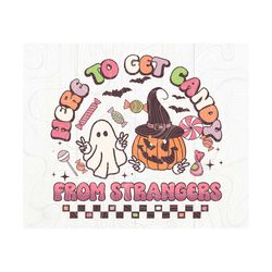 here to get candy from strangers halloween png