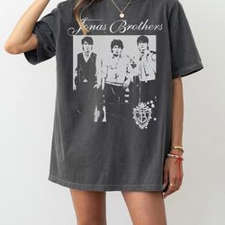 jonas brothers vintage shirt jonas five albums one night tour shirt nick joe kevin jonas shirt retro jonas brothers 2023