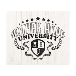 mother hood university svg