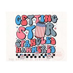 getting star spangled hammered png