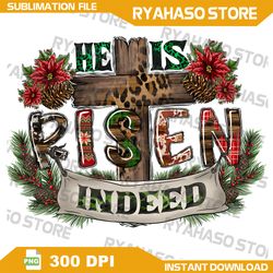 he is risen indeed png, leopard png, western png, westen serape cross png,digital download, instant download
