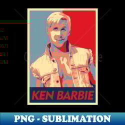 ken barbie - creative sublimation png download - add a festive touch to every day