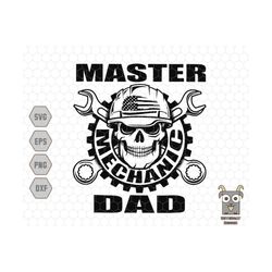 master mechanic dad svg, mechanic dad svg, daddy svg, dad fixer svg, fixing dad svg, gift for dad, best dad svg, father day svg