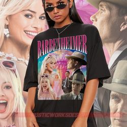 vintage barbenheimer shirt, barbenheimer barbie the destroyer of word shirt, barbie movie oppenheimer shirt, christopher