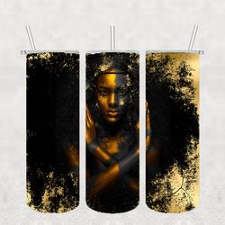 tumbler black girl png, design tumbler, 20oz skinny tumbler png, tumbler wrap, fashion brand png, instant download