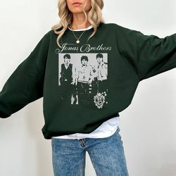 vintage jonas brothers shirt jonas five albums one night tour sweatshirt nick joe kevin jonas hoodie retro jonas brother