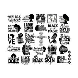 390+ black woman svg bundle, black girl magic svg, boss lady svg, black lives matter, afro lady woman, african american svg, afro woman svg