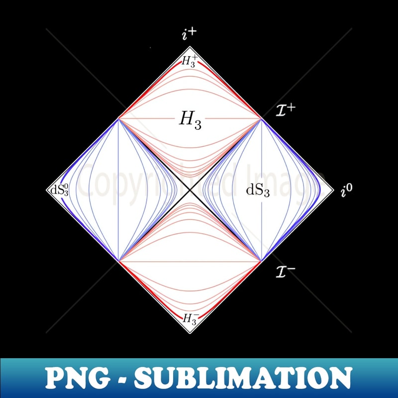Parallel Universe Math Graph Penrose diagram general relativity and science - High-Resolu | Inspire ...