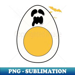 funny hard boiled egg yolk breakfast halloween costume food lover - special edition sublimation png file - perfect for sublimation art