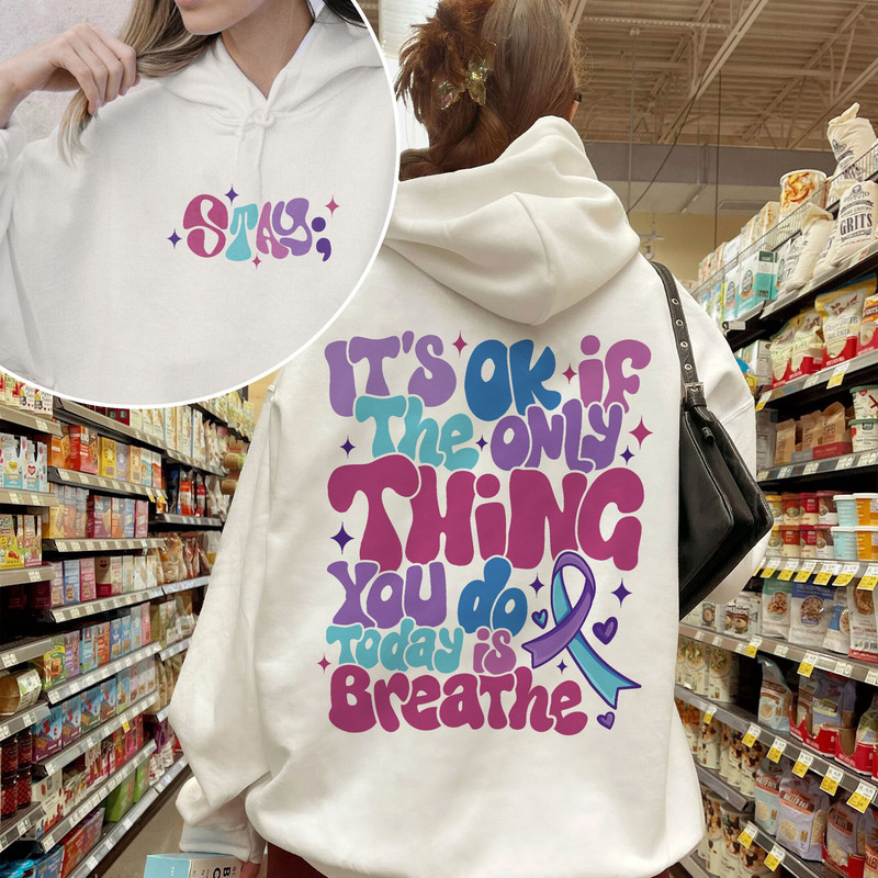 Suicide Prevention Sweatshirt, Suicide Awareness Crewneck, Mental Health Hoodie, Motivational Tee, Therapist Gift, Vsco Sweater.jpg