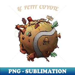 Le petit coyote - Exclusive PNG Sublimation Download - Enhance Your Apparel with Stunning Detail