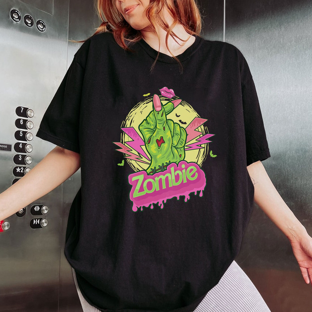 Zombie Hand Sweatshirt, Funny Zombie Crewneck, Zombie Fingers Shirt, Funny Halloween Shirt, Couple Halloween Hoodie, Halloween Gift.jpg