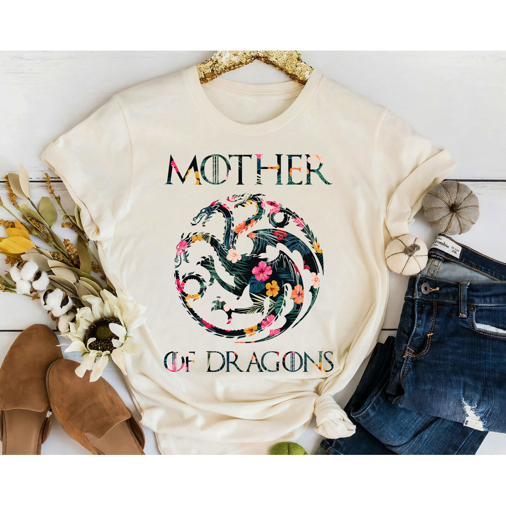 Mother Of Dragons Shirt, Mother's Day Gift For Mom, Dragon Family Matching Shirt, Mother - Dad Of Dragon Tees, Mama Shirt, Mom Shirt.jpg