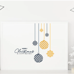 Christmas Cross stitch pattern PDF, Christmas ribbon Cross Stitch, Winter Embroidery Digital Pattern PDF
