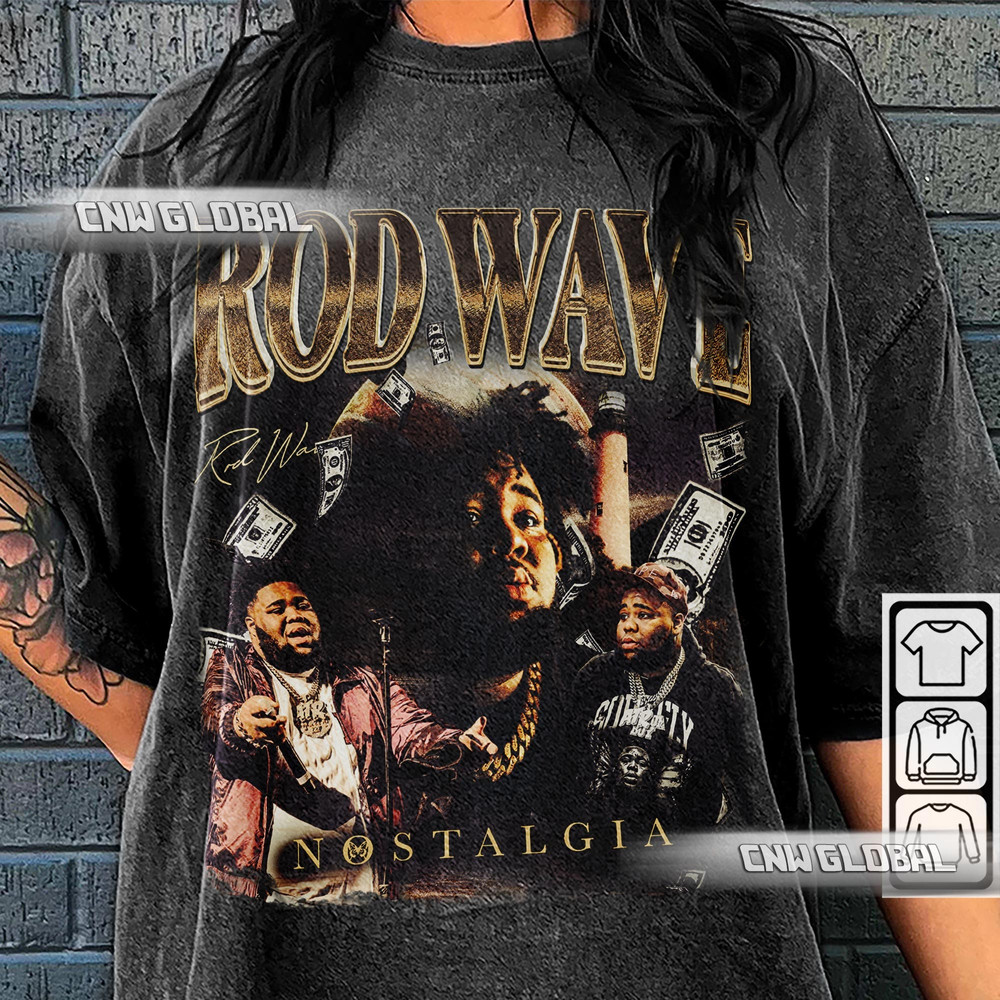 Rod Wave Nostalgia 90s Rap Music Shirt, Bootleg Vintage Y2K Sweatshirt, Retro Tour 2023 Concert Tickets Unisex Gift For Fan Hoodie BMU209.jpg