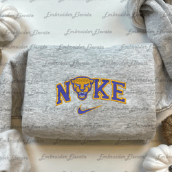 Nike Pittsburgh Panthers Embroidered Sweatshirt, Nike Embroidered  Hoodie, Embroidered NFL Shirt