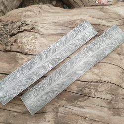 12 Inches hand Forge Damascus steel billet bars