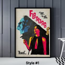 fleabag poster, fleabag 8 different posters, fleabag print, fleabag decor, fleabag wall art, phoebe waller bridge poster