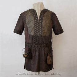Ragnar Lothbrok Leather Jacket / custom size / viking costume / LARP equipment / medieval / made to order