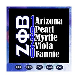 arizona pearl myrtle viola fannic, zeta svg, 1920 zeta phi beta, zeta phi beta svg, z phi b, zeta shirt, zeta sorority,
