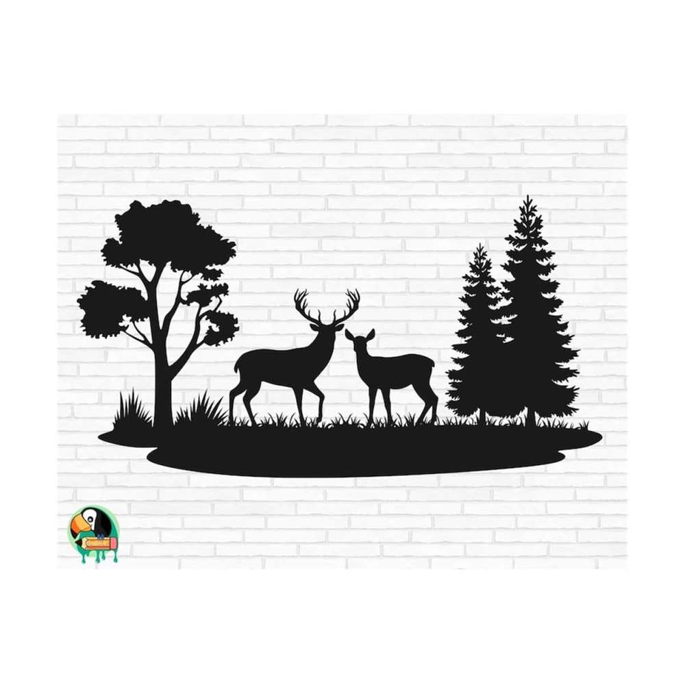 111120238248-deer-in-the-forest-svg-deer-family-svg-outdoors-svg-image-1.jpg